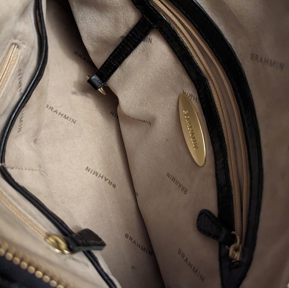 Brahmin women's purses black and brown - Picture 7 of 9